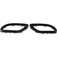 Gloss Black Exhaust Tip Cover Trims Replacement for Mercedes‑Benz A B C E GLC CLS‑Class W177 W247 W205 W213 X253 C257