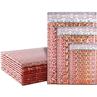 Bubble Envelopes | Waterproof Self-Sealing Adhesive Mailing Bags | Ideal for Mailing and Packaging | Rose Gold
