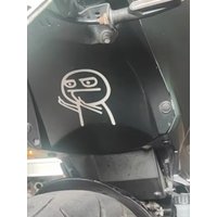 AliExpress Other Motorcycle Car Cartoon Funny Middle Finger Reflective Vinyl Car Sticker Bicycle Decal Styling Decor Exterior Accessories