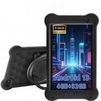Paitanry Cheap Android Tablet 7 Inch Android 13 Quad Core 4GB RAM 32GB ROM WiFi Bluetooth Portable Lightweight Tablet PC