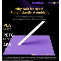 Pheetus x Arkfly Build Plate Arkfly Cobweb Cool Plate for AD5M/X H2D A1/X1/P1 A1mini Voron 300/350 K1C K2 Plus Qidi Plus 4 MK4