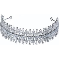 Cubic Zirconia Bridal Headbands For Wedding Headdress Luxury Bride Tiaras Crowns For Women Party Prom Hair Jewelry Headband