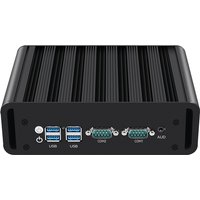 Intel N100 J6412 Mini PC with 4xUSB3.0 2xUSB2.0 2xRS485 2xGigabit LAN Support WiFi 4G LTE Computer for Industrial Win10 Ready