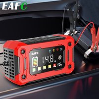 Ładowarka samochodowa 12V 8A / 12V 15A | Naprawa impulsowa jednym dotknięciem i automatyczne uruchamianie | Uniwersalna szybka ładowarka do samochodu, motocykla, ciężarówki