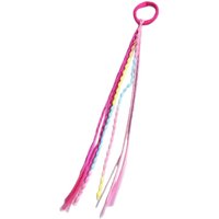Colored Hair Extensions Lovely Girls Braided Wig Hair Accessories Lightweight Ponytail Headband Hair Ornament Rubber Hair Bands