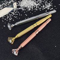 1pcs Microblading 3D Eyebrow Embroidery Tattoo Manual Pen Eyebrow Lip Tattoo Pen with Crystal Diamond Permanent Tattoo Tools
