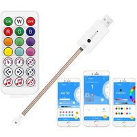 USB Bluetooth SP620E Mini Controller WS2812B WS2811 SM16703 UCS1903 Sync Built-in Mic Music Timer Group Control for LED Module