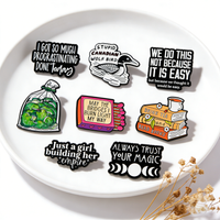 Canadian Goose Enamel Pin Funny Sarcastic Quotes Badges on Backpack Book Brooches Hat Lapel Pins Cosplay Accessories Toys Gifts
