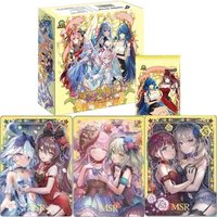 Genuine Goddess Story Card Goddess Story Mucha Chapter Deluxe Edition Rare GR Card Anime Goddess Collection Card Toys Gifts