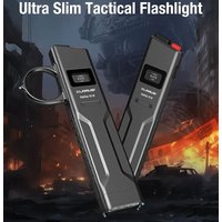 Klarus X1 Ultra-thin EDC Tactical Flashlight Luminus SST-70 LED 4200LM Outdoor Emergency Torch Light Built-in Battery for Hiking