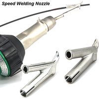 Speed Welding Nozzle Hot Air Gun Plastic Welder Tips Attachments for Heating Torch PP PE ABS PVC Floor Tank Bumper Quick Repair