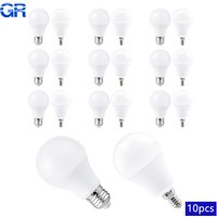 10PCS Led Bulb Lamps E27 E14 base AC220V 230V Light 3W 6W 9W 12W 15W 18W 20W 24W Lamps For Home derection Living room Lighting