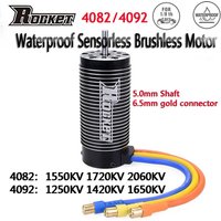 ROCKET Brushless Sensorless Motor 4092 4082 1550KV 1720KV 1650KV 1420KV 1250KV 5.0mm Shaft for 1/8 RC Drift Racing Monster Cars