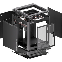 ELEGOO Centauri Carbon 2 Combo – wielokolorowa drukarka 3D, układ drukowania CoreXY, prędkość druku 500 mm/s, możliwość drukowania w wielu kolorach, objętość obszaru roboczego 256x256x256 mm.
