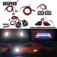AXSPEED Simulation Headlight Taillight Side LED Light Group for Felony 6S 1/7 RC Car Upgrade Parts Accessories