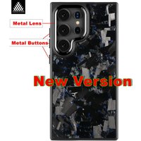 Newest Magnetic Real Forged Carbon Fiber Case For Samsung Galaxy S23 S24 S25 S26 Ultra S25+ plus for Car MagSafe Holder Charger