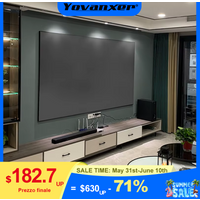 2026 TOP Black Diamond ALR Projector Screen 1CM Ultra Narrow Bezel Ambient Light Rejecting Fixed Frame for 4K 8K 3D Projection
