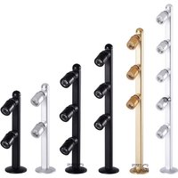 Dimmable LED Showcase Light 2W 3W 5W 110/220V Adjustable spotlights Exhibition DC12V Led Jewelry Display Light For Diamond Store