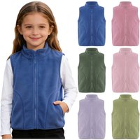 AliExpress NONE Children's Sports Vest Girls Boys Holiday Biking Outdoor Activities Clothes Kids Warm Fleece Vest Outerwear Sleeveless Jacket