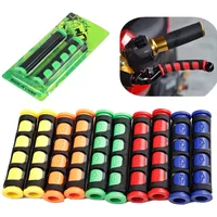 AliExpress NONE 2pcs Motorcycle Handlebar Cover Universal Brake Lever Covers Brake Handle Silicone Sleeve Soft Anti-Slip Bicycle Protective