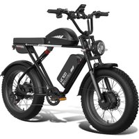 AliExpress NONE BLUVALL K10 Adult Off-Road Ebike 2000W Dual Motor 52V 43Ah Dual Battery Mountain Electric Bicycle 20*4.0