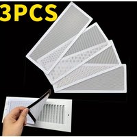3/5Pcs Magnetic HVAC Vent Cover 4"X10", Heavy PVC Air Grille, Magnetic Closure Dust Filter for Heating Cooling Vents