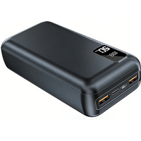 Hganus 50000mAh Powerbank 22.5W Fast Charge Protable Powerbank External Battery High Capacity For IPh xiaomi Samsung Outdoor Use