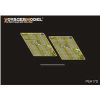 Upgraded parts Voyager PEA170 Modren Russian T-62 Medium Tank Slat Armour (For TRUMPETER) 1/35