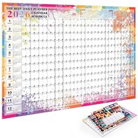 2026 Large Wall Calendar Annual Planner Agenda Organizer Yearly Daily Calendar To Do List Schedule Wall Schedule Planner Sheet