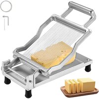 Kitchen Creative Hand Press Cheese Cutter Stainless Steel Multi-functional