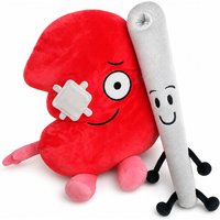 2026 New Digital 3 BFDI Plush Toy Cute Cartoon Character Plushie Soft Stuffed Doll Kids Gift Room Decoration Collectible