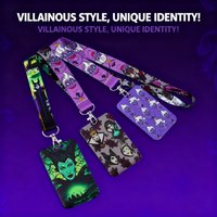 Funny Villain Evil Queen Lanyards for Key Neck Strap Card Badge Holder Gym Keychain DIY Cosplay Accessories Hanging Rope