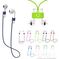 Magnetic Wireless Earphone Hanging Rope Cable For Airpods Mi Airdots Samsung Buds Plus Wireless Bluetooth Headphone Neck String