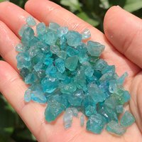 Natural Stones Apatite Raw Chips Gravel Quartz Crystals Stone Gemstones Minerals Healing Reiki Garden Decorations Home Decor