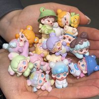 Original Zoraa Tiny Kindergarten Series Mini Blind Box Trendy Mysterious Box Doll Ornament Decoration Collection Birthday Gift