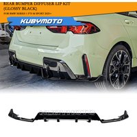 Car Rear Bumper Diffuser Bracket Spoiler Lip Boot Splitter Trim For BMW 1 Series F70 M Sport 2025 image 4