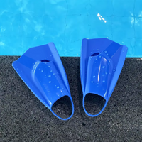 Short Silicone Swim Fins Adults Child Professional Snorkeling Diving Training Equipment Swimming Flippers Pool Ocean Swim Shoes