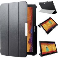 For Samsung Galaxy Note 10.1 2014 Edition P600 P605 P601 P607 Tablet Smart Cover Case Magnet Sleep Black Cases