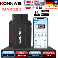 2026 KONNWEI MAXOBD Vollsystem-OBD2-Scanner Bluetooth 5.2 Auto-Diagnosegerät für Motor/Getriebe/ABS/Airbag-Codeleser Kostenloser Versand