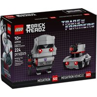 LEGO® BrickHeadz™ Transformers Megatron Robot & Vehicle (40924) Building Set 224 Pieces
