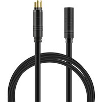 AliExpress NONE 9 PIN EBIKE Wheel Hub Motor Cable, E-BIKE Extension Wire with Waterproof Port, 60cm/120cm, Golden and SM Plug Optional
