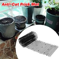 30x200cm Anti Cat Spike Mat, Cat Repellent Prickle Strip for Garden Balcony, Keep Cats Away from Digging Climbing Deterrent