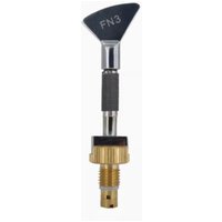 Leather Creaser Tips Creasing Tool French Fan Shape Heater Head M5 Thread for Making Arched Edge And Creasing Decoration Line
