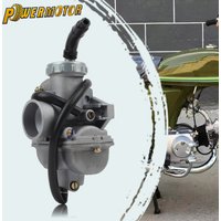 20mm Motorcycle Carburetor For Keihin Honda CRF50F CRF80F XR50R PZ20 50cc 70cc 90cc 110cc 125cc Engine Parts Dirt Pit Bike ATV