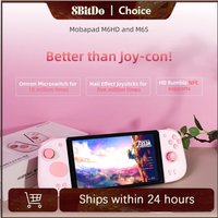 MOBAPAD Gamepad M6/M6 HD Gemini 2 Game Controller,Joypad with Hall Joystick Left Right Handle Grip Console for Switch NS OLED