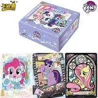 KAYOU Genuine My Little Pony Card Fun Shadow 6 Animation Cartoon Game Collection Card Peripheral Children Toy Holiday Gift