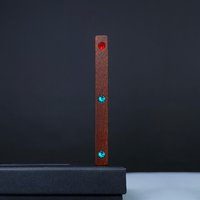 Colored run Diamond Stick handcrafted walnut wood magic props discoloration change color illusions magie gimmicks magic tricks