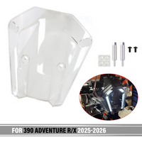 FOR 390 Adventure R/X 390ADV R X 2025-2026 Motorcycle Accessories Headlight Protector Guard Front Light Lens Cover Screen Shield