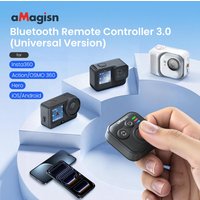 aMagisn Bluetooth Remote Control 3.0 Universal Version Wireless Shutter for Insta360 / GoPro / DJI Action Cameras Accessory