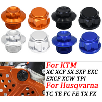 Motorcycles CNC Front Rear Wheel Lock Axle Nut For KTM XC SX XCF SXF EXC EXCF XCW TPI 125 250 300 350 450 500 530 2016-2023 MOTO